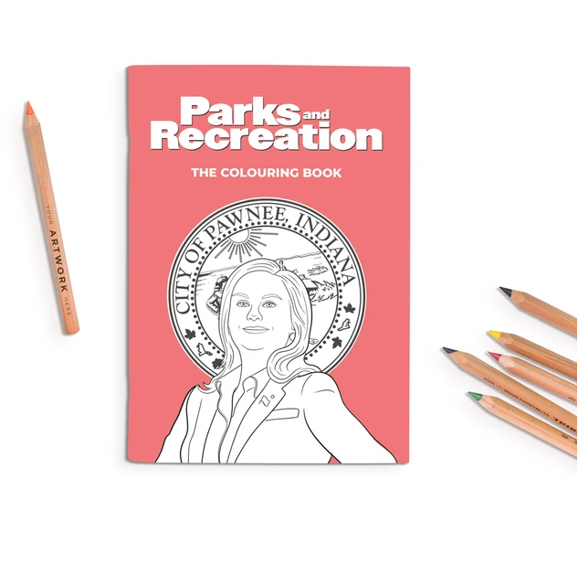 Parks and Recreation Coloring Book