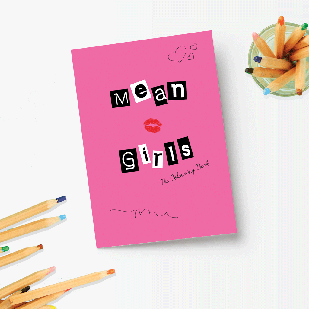Mean Girls Colouring Book