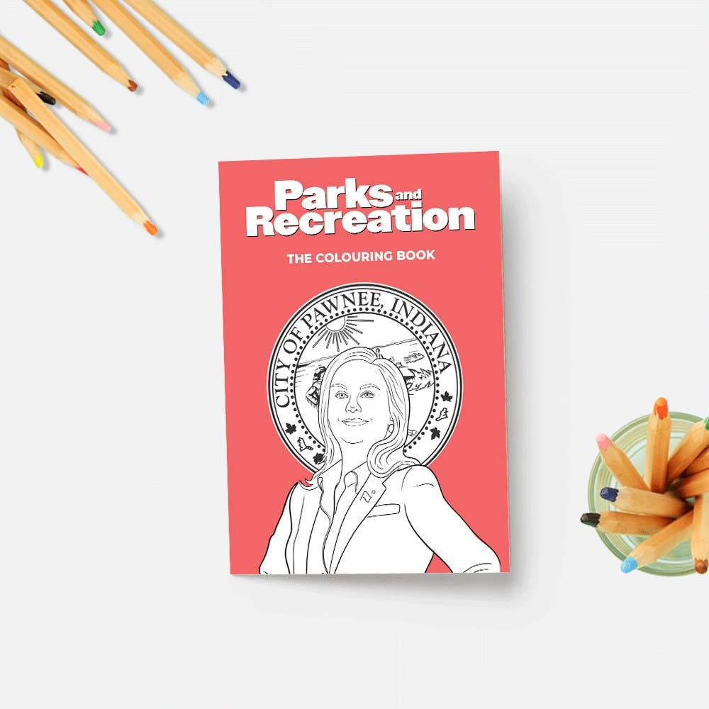 Parks and Rec Coloring Book