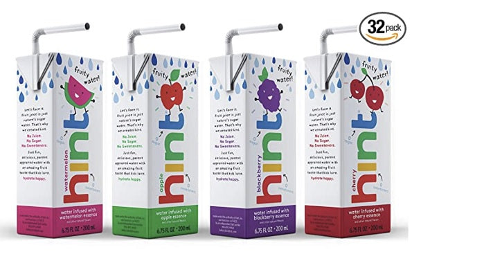 Hint Kids Water Variety Pack (Pack of 32) Only $4.66 Shipped!