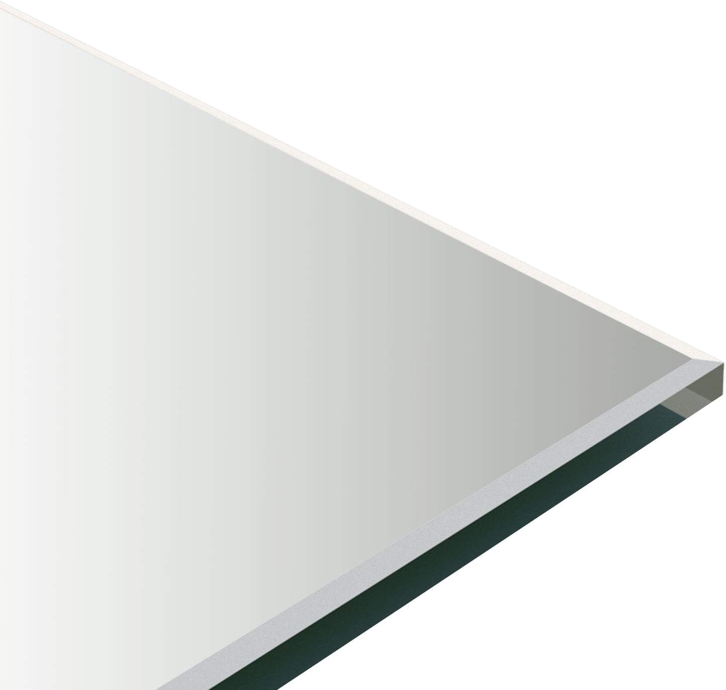 Wall Mounted Activity Mirrors for Home Gym and Commercial Use (1, 48"x32")