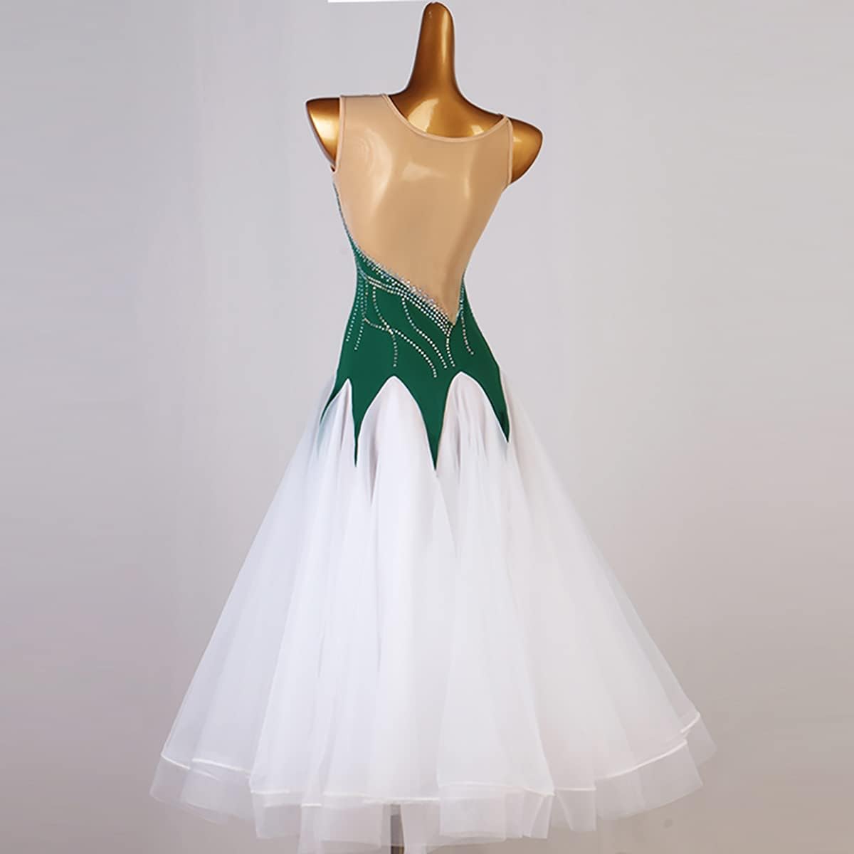 modern dance dresses YEAHDOR Womens Single Strap Leotard Dance Costume Lyrical Contemporary Dance Dress