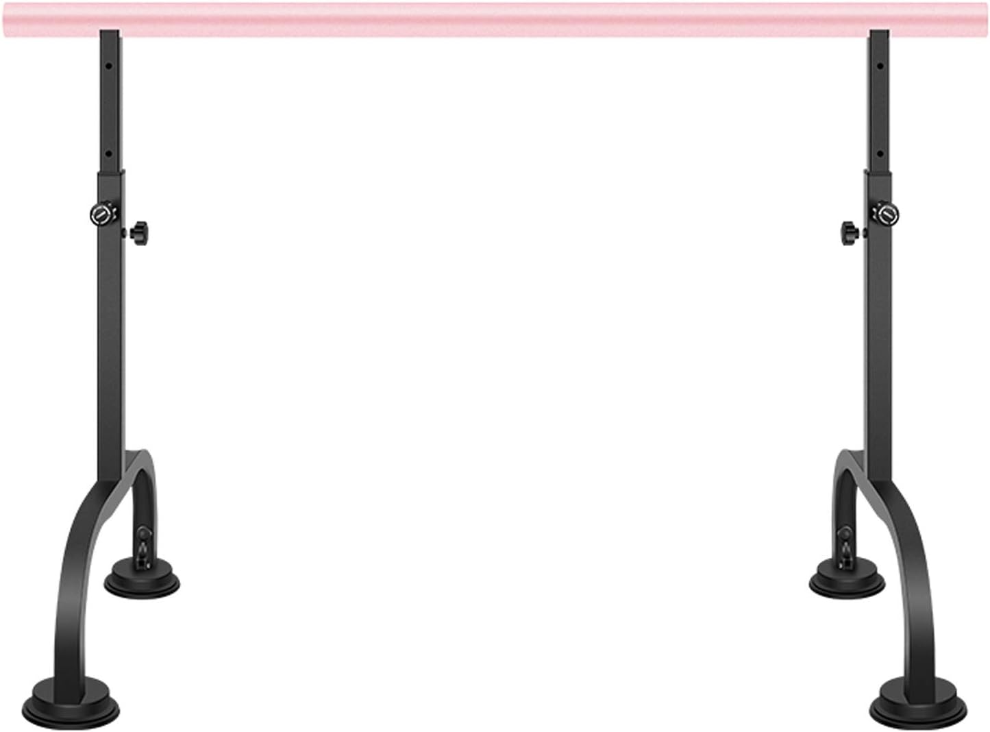 Ballet Barre Bar Portable Freestanding 3 Grade Adjust Ballet Dancing Sticks for Kids and Adults Fitness Stretching ()