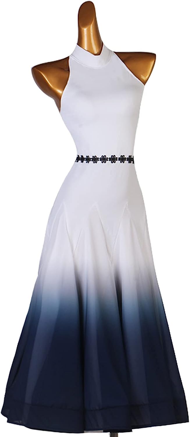 women's ballroom dresses CHAGME Professional Dance Competition Women Waltz Tango Dance Costume Flamenco Foxtrot Performance Dress Blue : Clothing, Shoes & Jewelry Elegant Misty Rose ballroom competition dress for waltz and foxtrot Chrisanne Clover Women's Dresses EVOKE