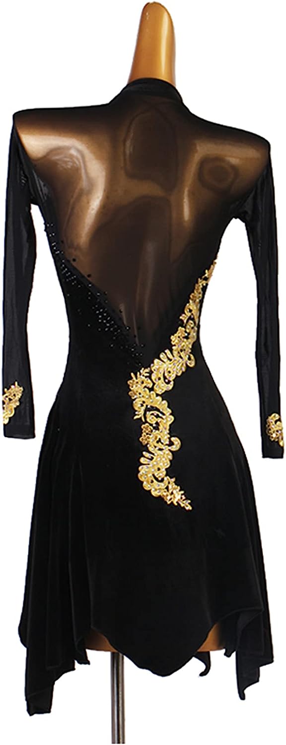 Professional Latin Dance Clothes Cha Cha Competition Skirt Salsa Tango Dancing Outfit Ballroom Dance Dresses for Women