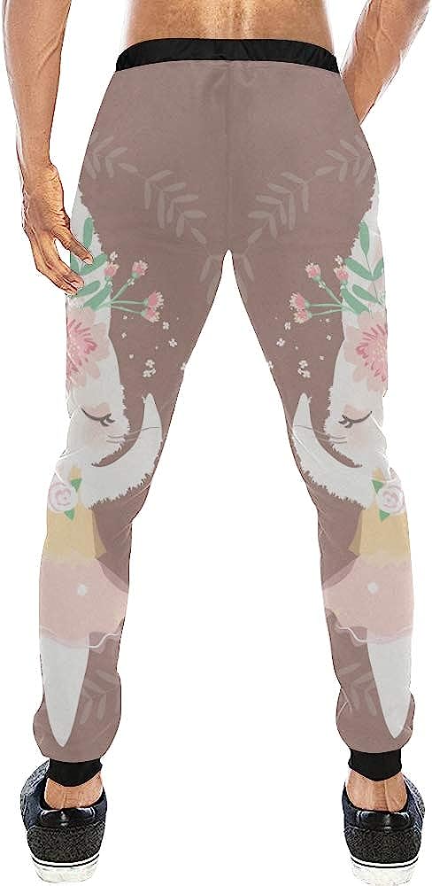 Unisex 3D Printed Graphric Sport Jogging PantsCute Ballerina Bunny Princess Ballet BallerinaCasual Sweatpants