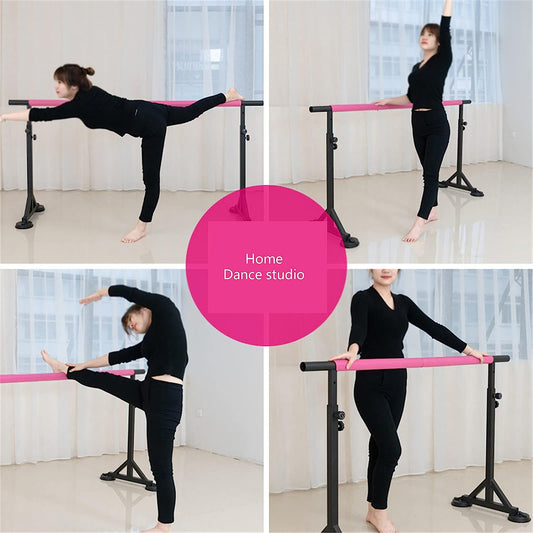 Ballet Barre with Non-Slip Stand, Adjustable Dance Stretching Bars, Freestanding Portable Barre Sticks for Home Fitness (Size : 1 m) (A 150CM)
