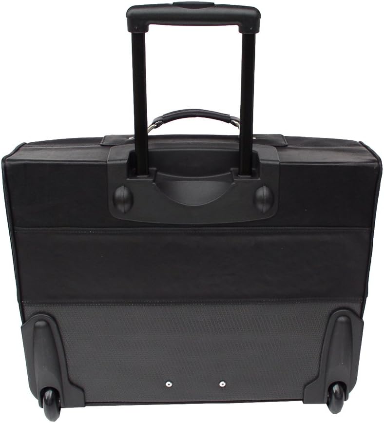 Garment Bag On Wheels, Black, One Size
