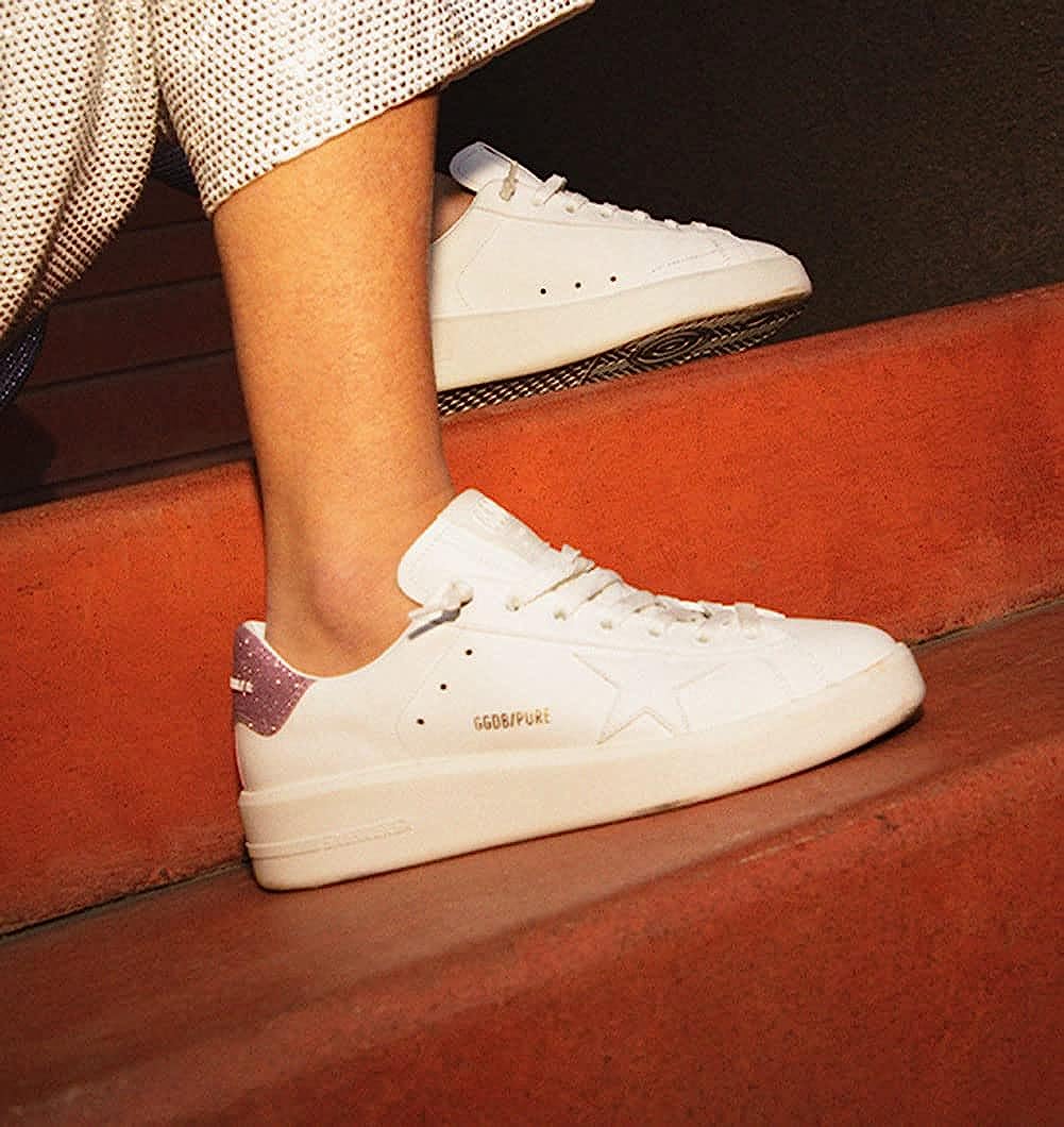 Sneakers for Women Minimalist Leather Trainers Comfortable Hard-Wearing Outdoor Low-top Sport Shoes