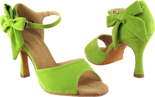50 Shades Green & Yellow Ballroom Latin Dance Shoes for Women: Ballroom Salsa Wedding Clubing Swing