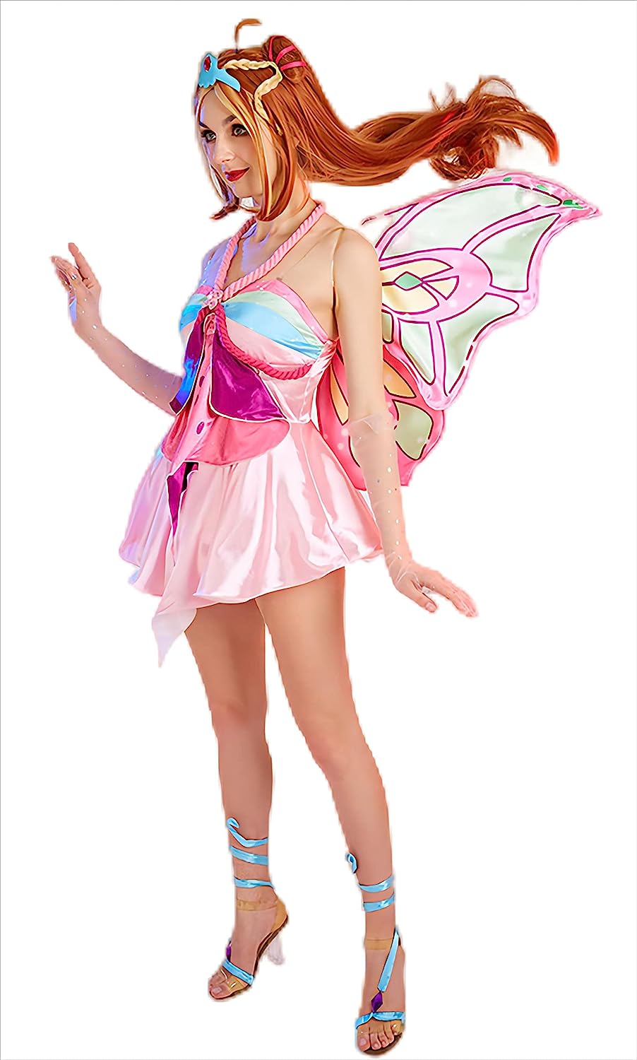 Sub-Denomination Cosplay Costume for Winx Club Flora Dance Wear Fashion Sub-Denomination Cosplay Costume for Winx Club Flora Dance Wear Fashion