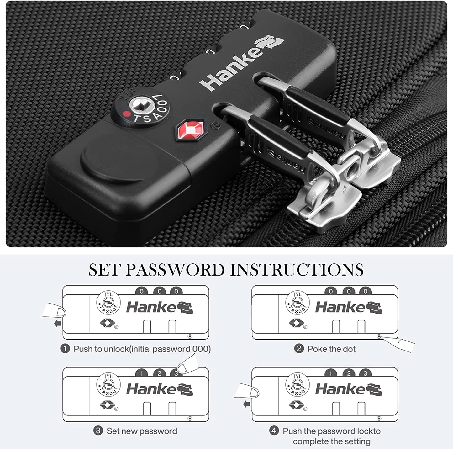 Softside Carry On Luggage, 16 Inch Square Suitcase with Spinner Wheels Rolling Luggage Bag for Men Women, Black