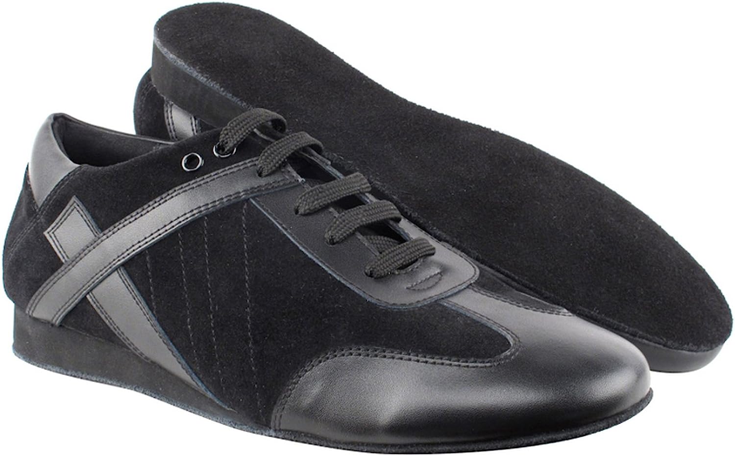 50 Shades Mens Flat Dance Shoes: Ballroom Salsa Swing Practice Casual