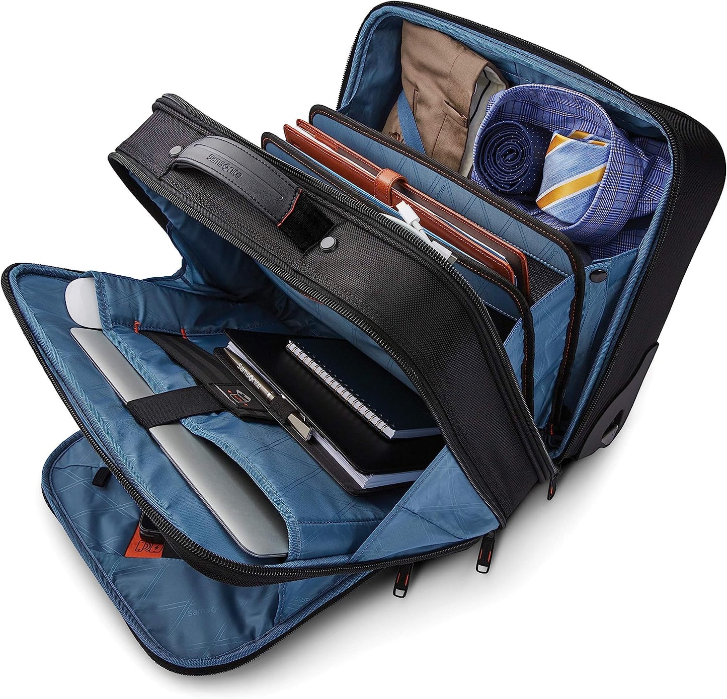 Pro Upright Mobile Office, Black, One Size