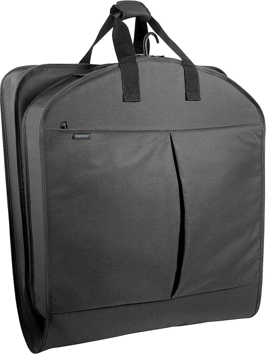 52” Deluxe Travel Garment Bag with two pockets