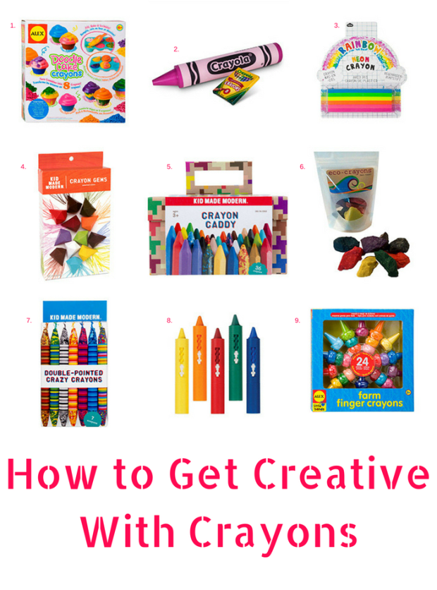 4 Ways to Get Crafty With Crayons