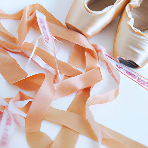 pointe shoe ribbons