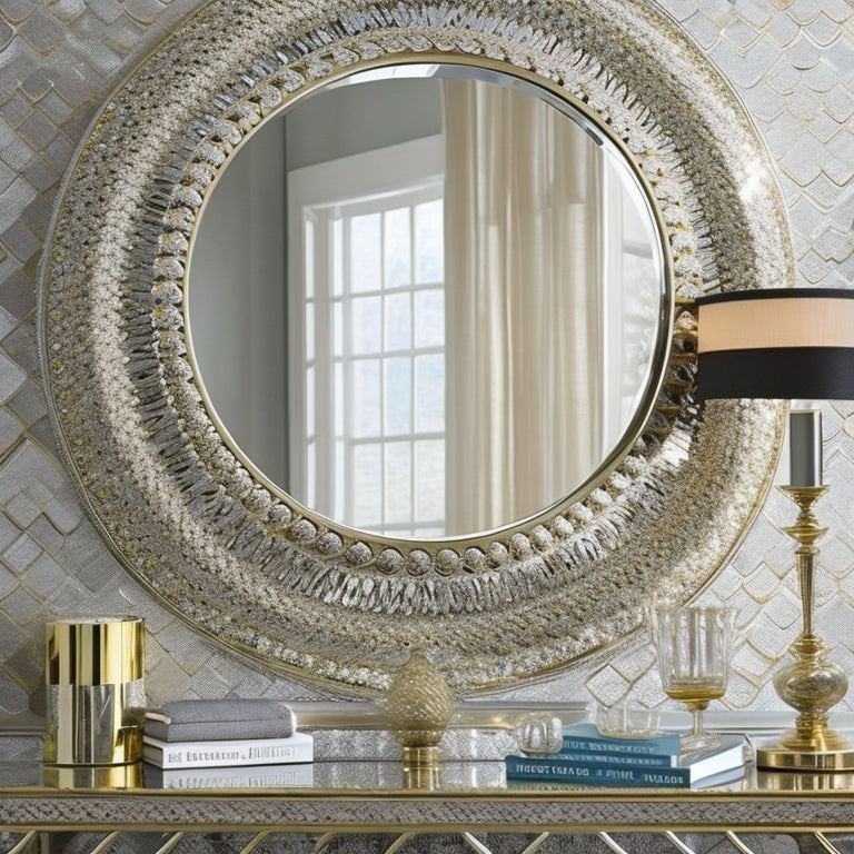 Upgrade your home decor with our stunning Sparkling Wave Pattern Wall Mirror Set. Add a touch of style and elegance to any room. Click now for more!