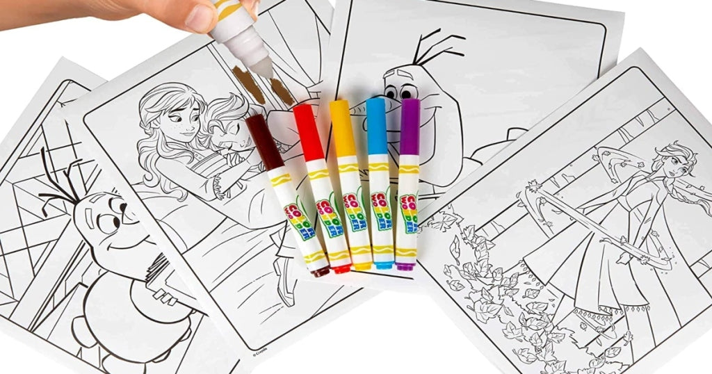 Crayola Color Wonder Mess-Free Coloring Books from $3.74 on Amazon | Disney, Peppa Pig, & More