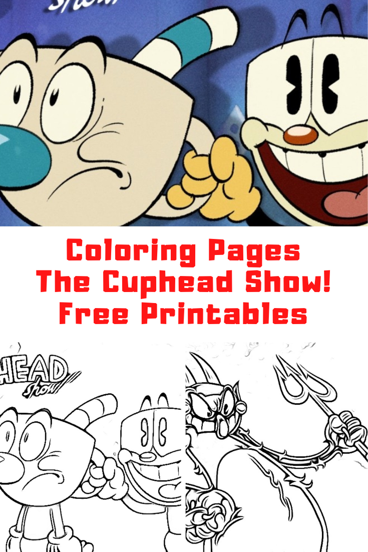 FREE Netflix’s The Cuphead Show Coloring Pages