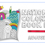 National Coloring Book Day – August 2, 2020 | FREE Coloring Page Downloads and a Giveaway!