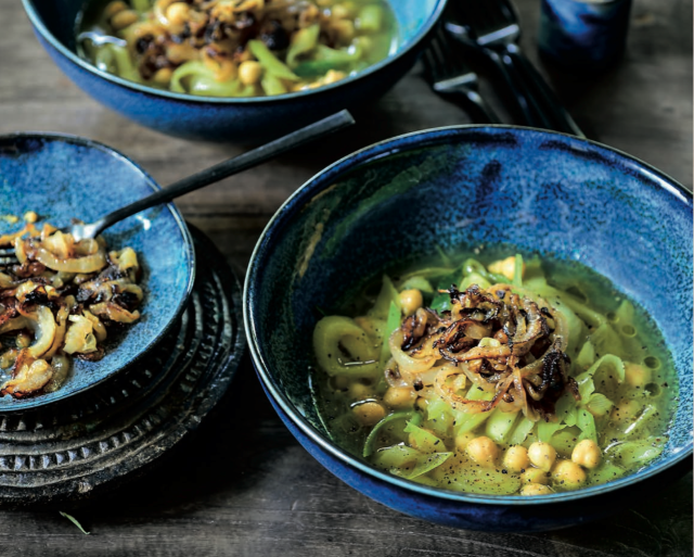 Hearty Chickpea Soup [Vegan]