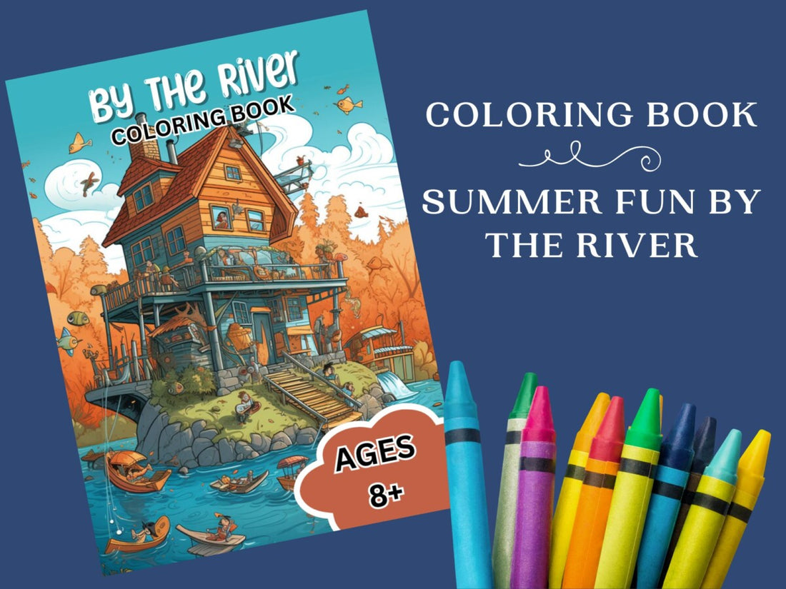 River House Theme Coloring Book