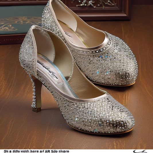 Sparkle and shine on the dance floor with our elegant suede-soled rhinestone ballroom dance shoes. Perfect for special occasions. Step up your style today!