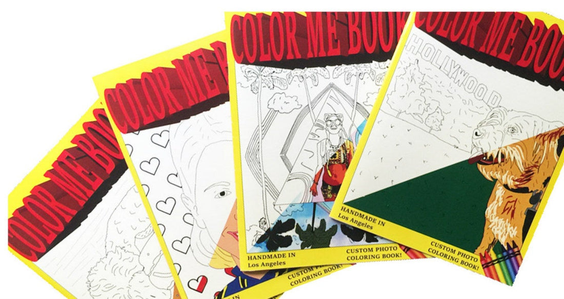 These Custom Coloring Books Let The Kid Paint Your Face Without Actually Painting Your Face