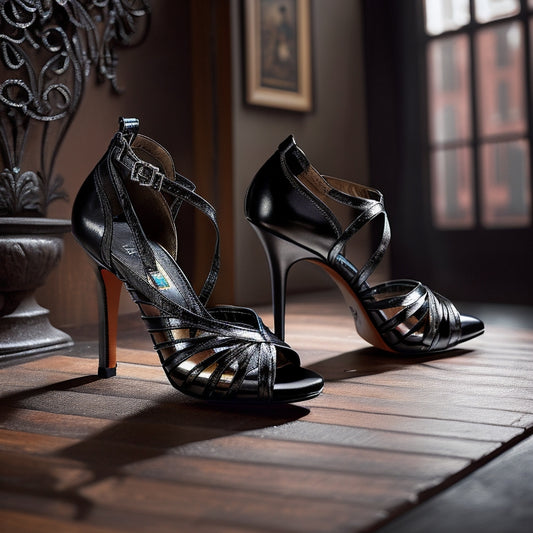 Discover the perfect pair of leather Latin dance shoes for women. Elegant, versatile, and stylish – step into the rhythm and turn heads on the dance floor!