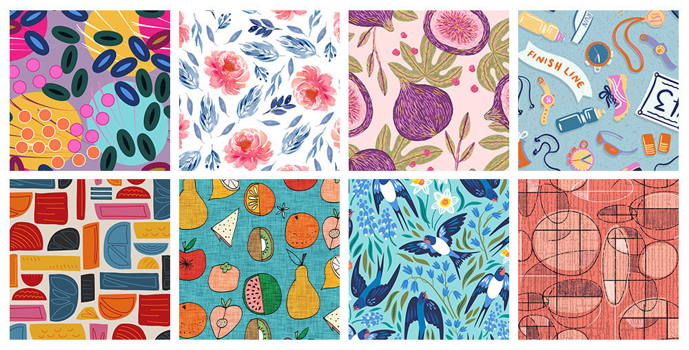 Spoonflower Spotlight: 8 Artists to Keep an Eye on This Month