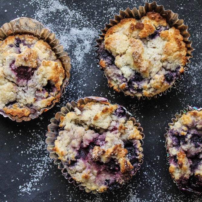 Mixed Berry Muffins [Vegan]