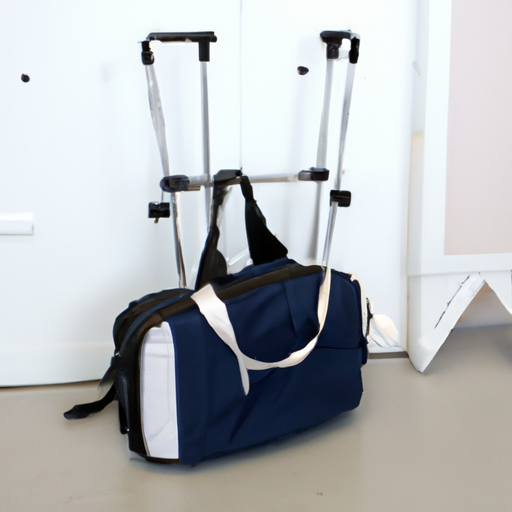 rolling dance bag with garment rack