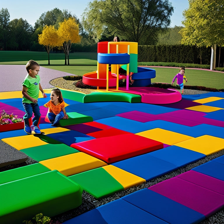 Discover the ultimate solution for safe and fun outdoor play areas! Explore our ultra durable interlocking rubber tiles now and create a perfect space for your little ones.