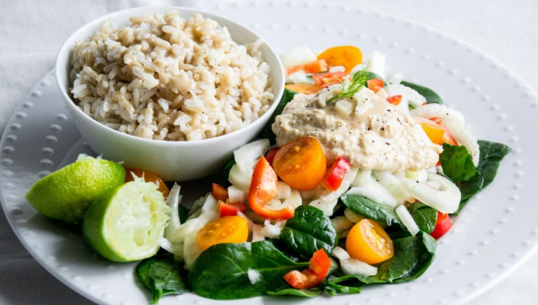 Fennel and Brown Rice Salad [Vegan, Gluten-Free]