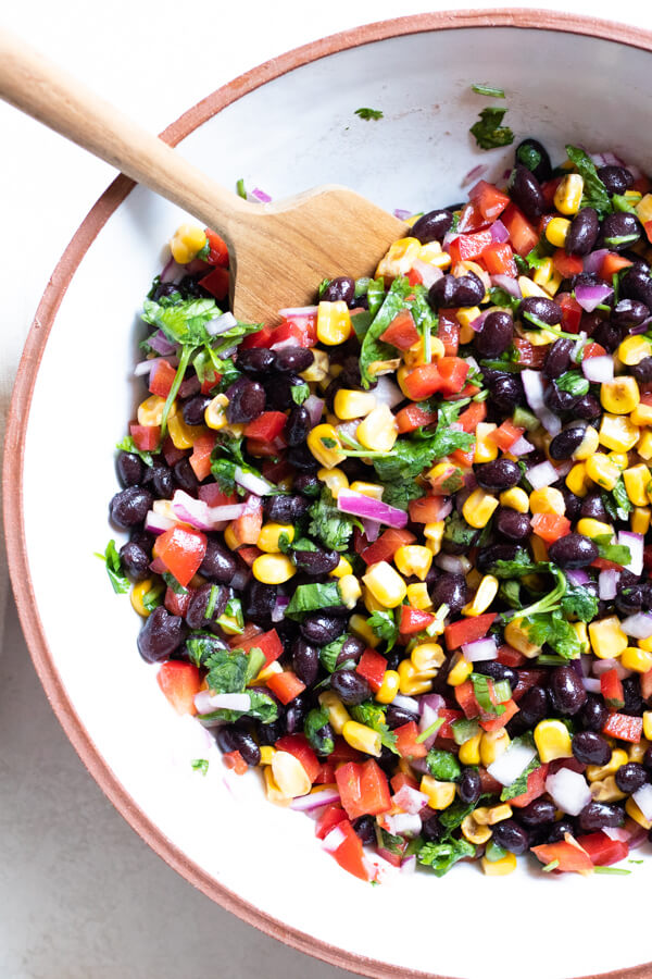 Healthy Corn and Black Bean Salad