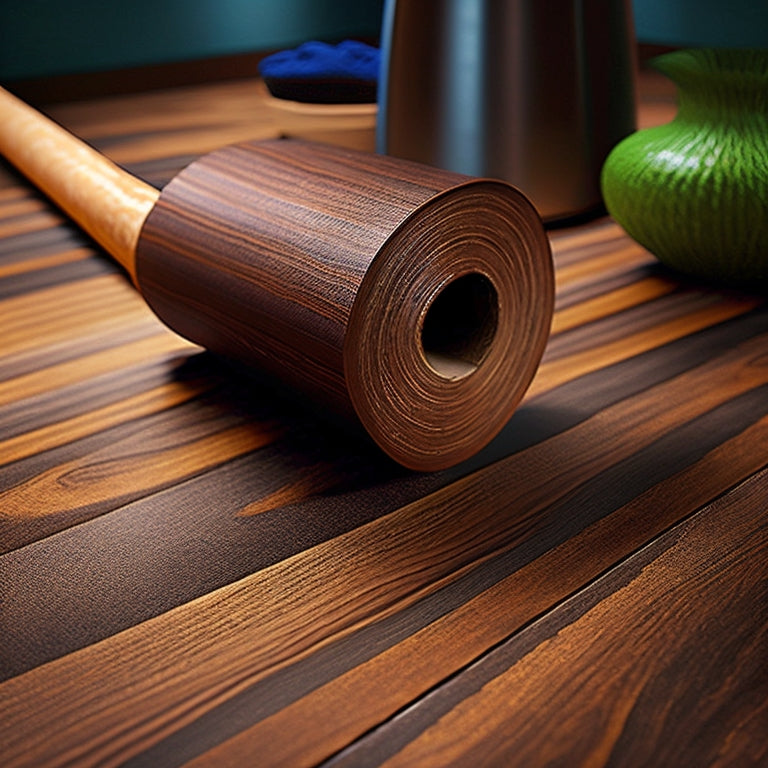 Pvc Flooring Rolls: Indoor Wood Grain Design For Versatile Use – Dance ...