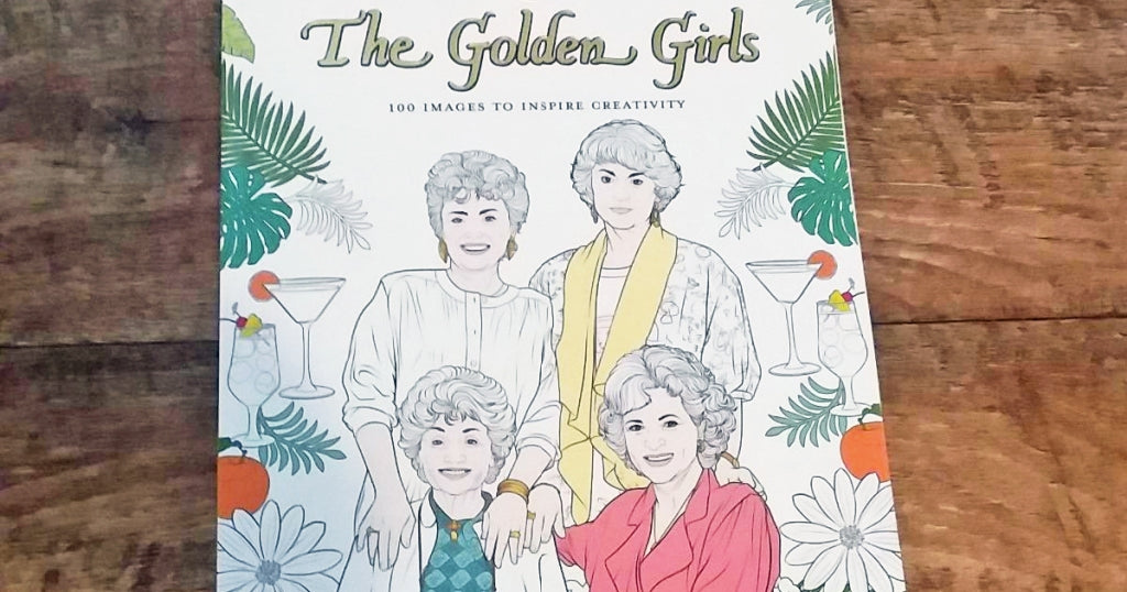 The Golden Girls Adult Coloring Book Only $9 on Amazon (Regularly $16)
