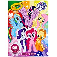 Crayola 96 Pages My Little Pony Coloring Book with Sticker Sheet only $1.59