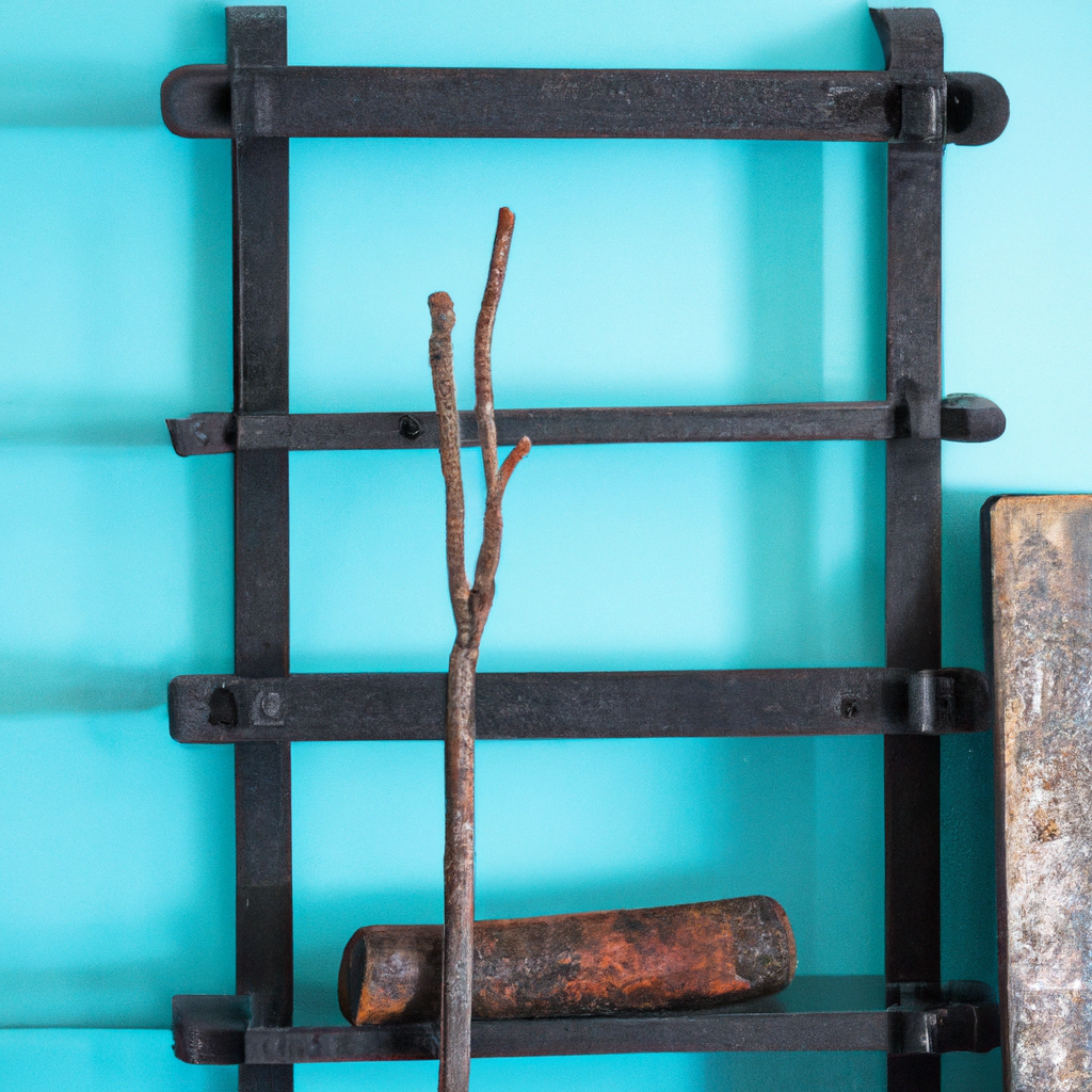 Discover the perfect blend of rustic charm and industrial style with our versatile storage shelf and coat rack. Organize in style and transform your space today!