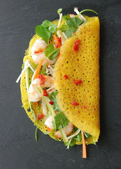 Savory Pancakes Part II: Bánh Xèo (Vietnamese Savory Pancakes)