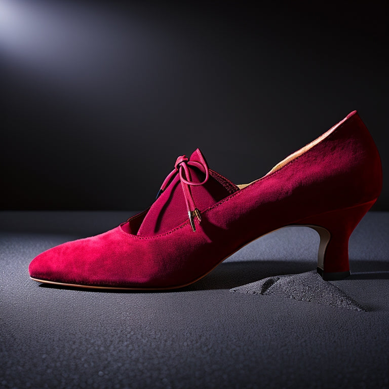 Discover the epitome of elegance with our Red Suede/Leather Ladies Dance Shoes. Handcrafted in Germany, these shoes are a dance lover's dream come true. Click now!