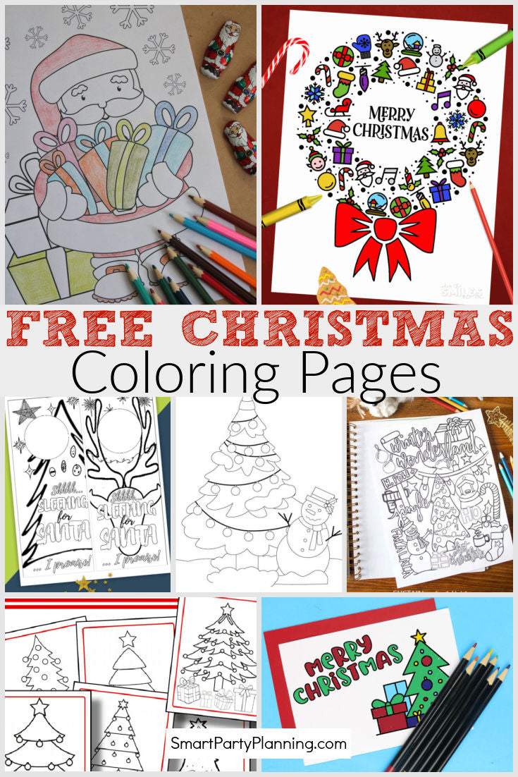 12 Of The Best Free Christmas Coloring Pages For Kids