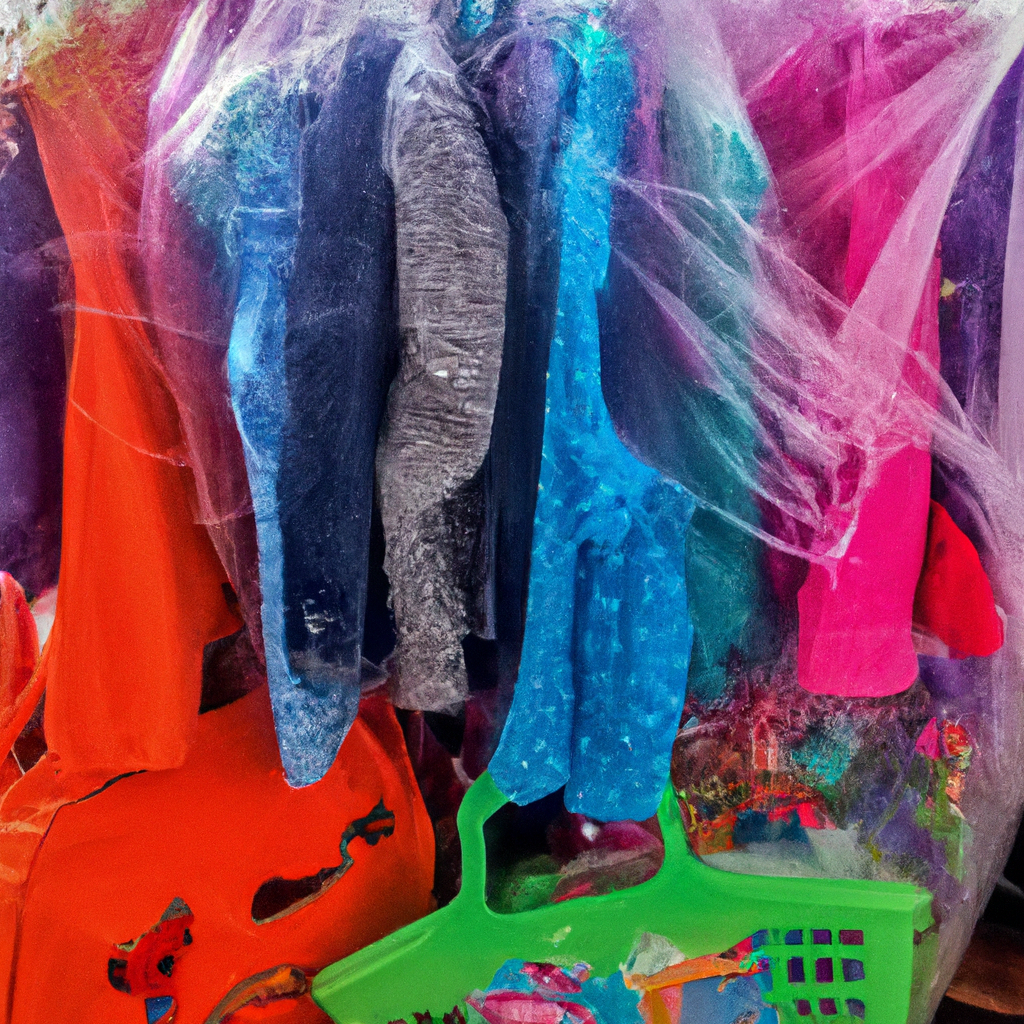 Discover the ultimate solution to decluttering your kids' clothes and costumes! Say goodbye to chaos with transparent garment bags. Click now for the secret!