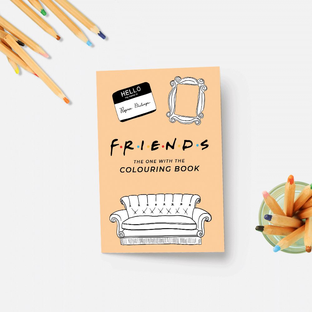 Friends Coloring Book