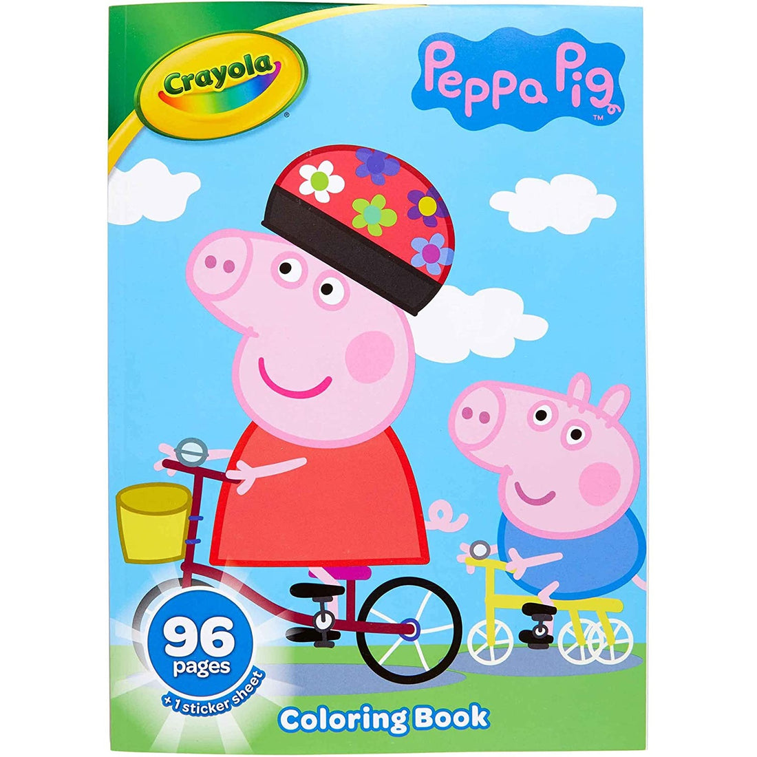Crayola Peppa Pig Coloring Book with Stickers (96 Pages) Only $1.99!