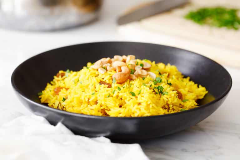 Indian Yellow Rice Recipe