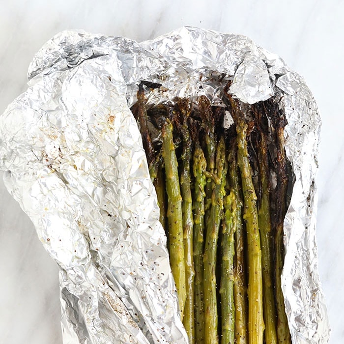 Easy Grilled Asparagus in Foil