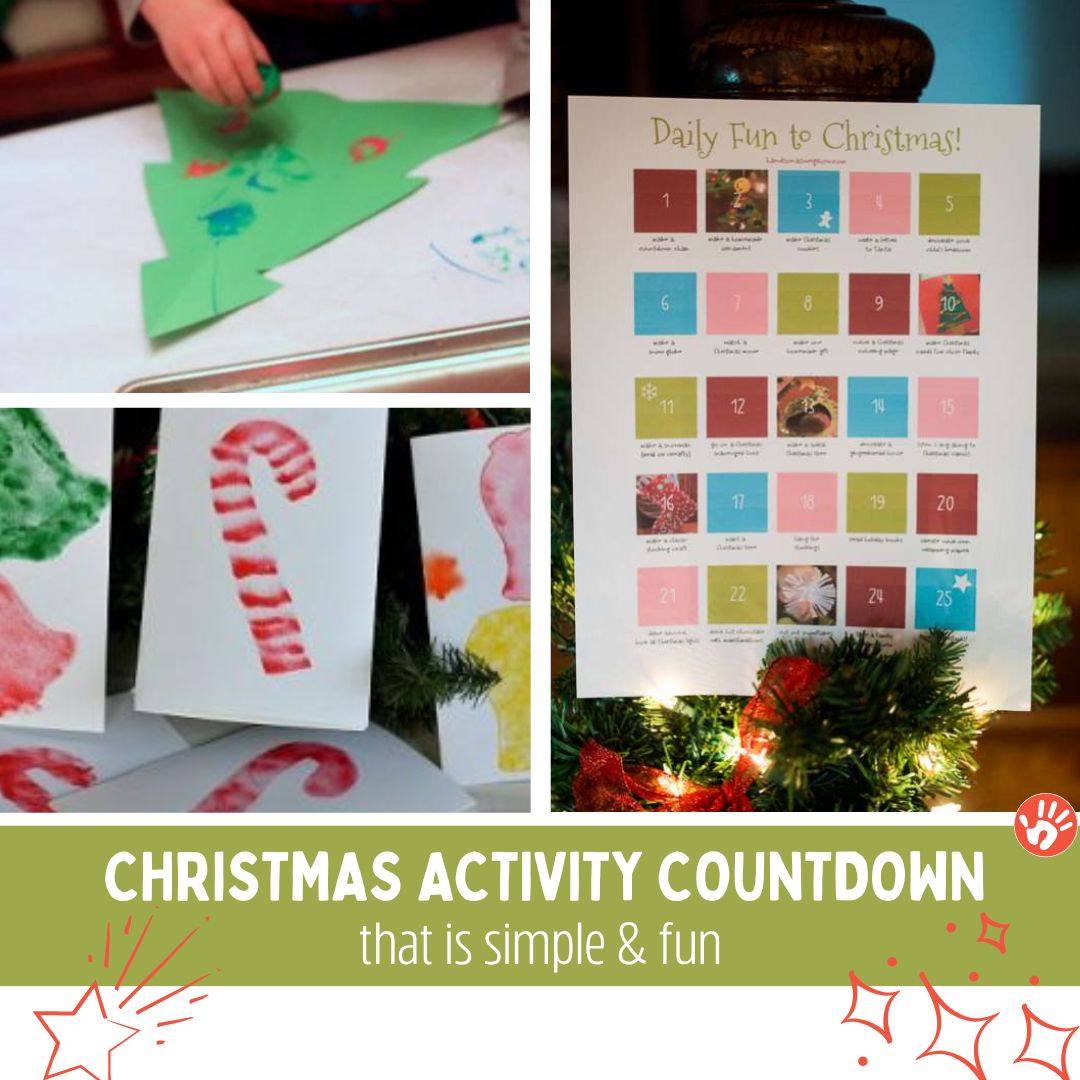 Simple & Easy Christmas Activity Countdown