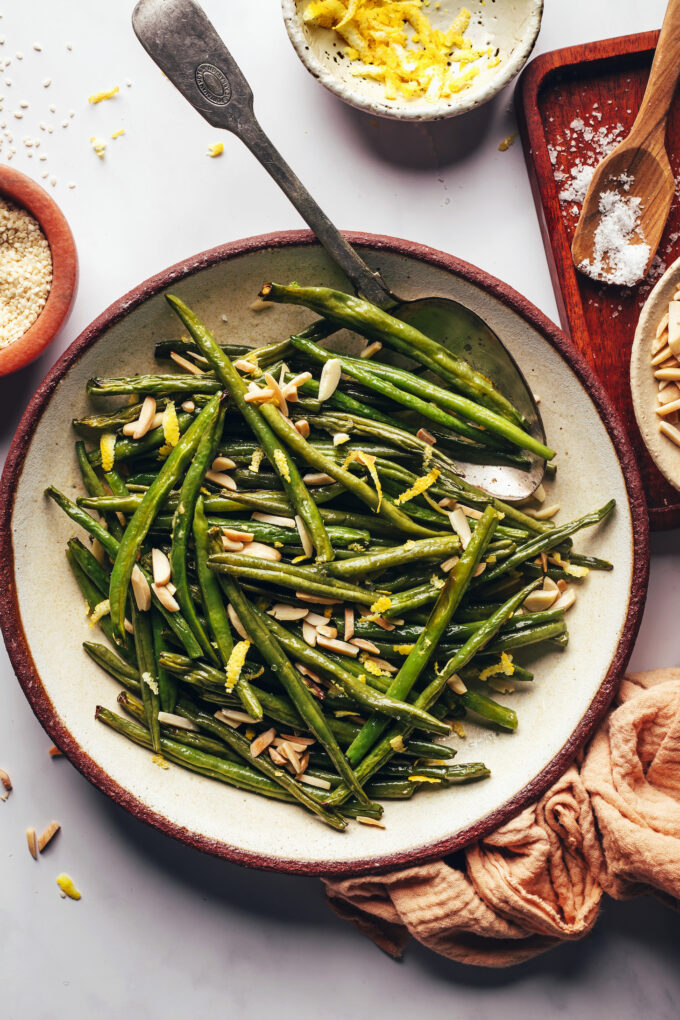 Perfect Roasted Green Beans